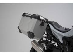 МОТОКОФРИ TRAX ADV 45/45 СРІБ. З КРІПЛЕННЯМ НА BMW S1000XR (19-)